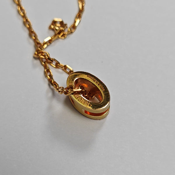Pop H Metal Rose Gold Necklace