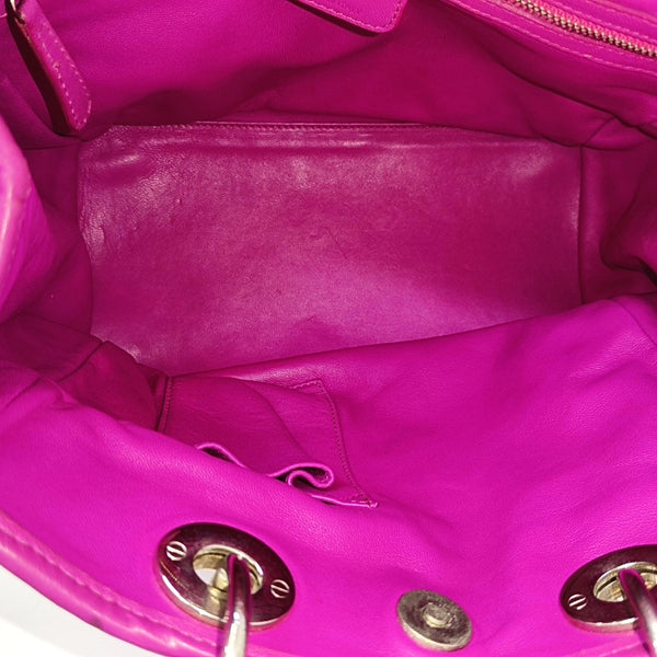 Authenticated pre-owned Diorissimo Calfskin Red - Tote Bag at Looply