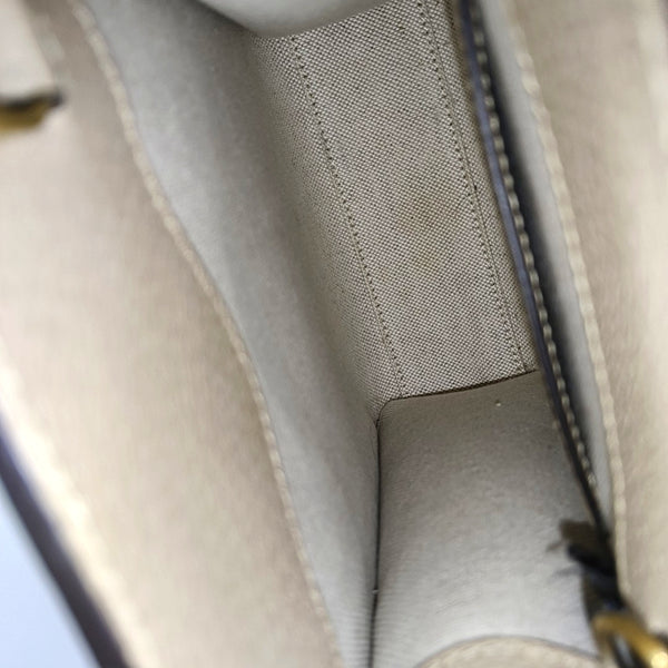 Retro Mini Monogram Coated Canvas Beige