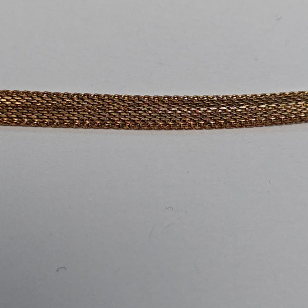 Petit CD Metal Gold Necklace