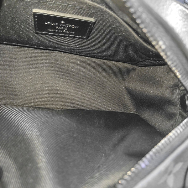 SOFT TRUNK Mini Monogram Coated Canvas Black