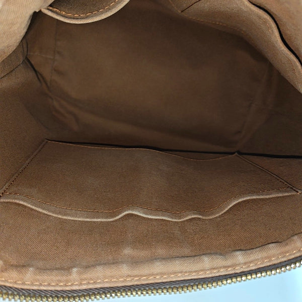 PALERMO PM Monogram Coated Canvas Brown