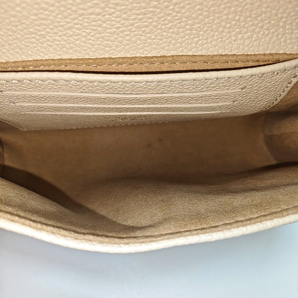 NANO MADELEINE Nano Monogram Calfskin Beige