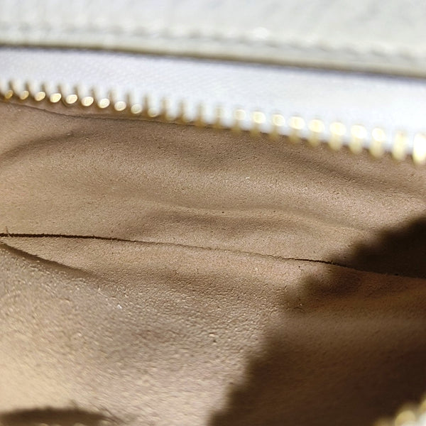 Ophidia Mini Monogram Coated Canvas Beige