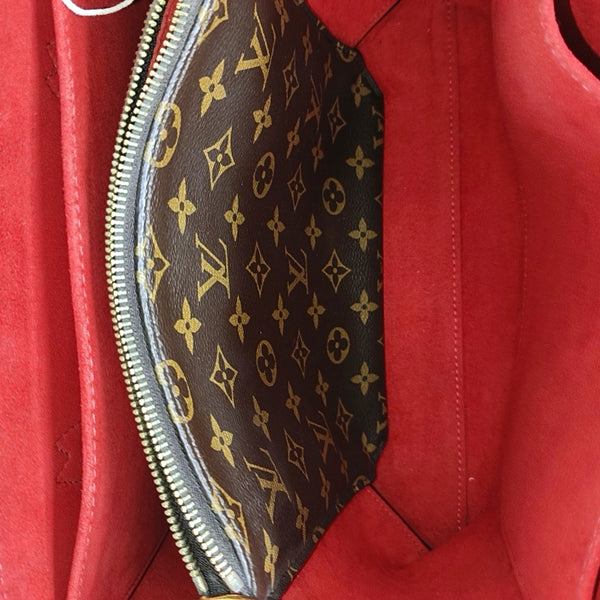 FLOWER Monogram Coated Canvas Brown
