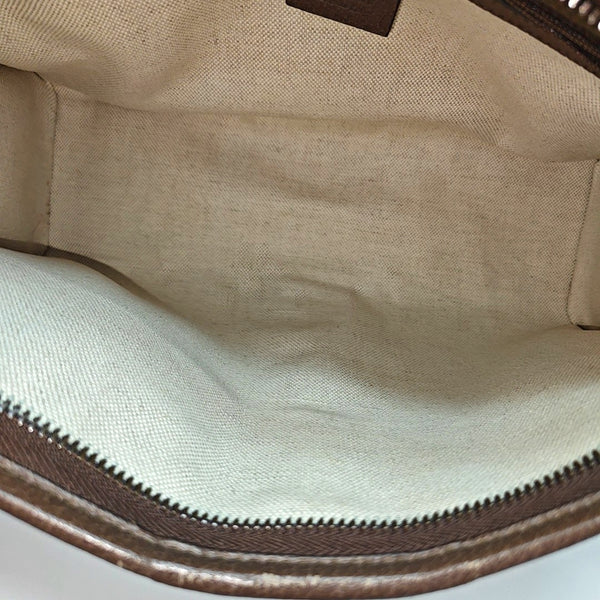 Ophidia Large Monogram Coated Canvas Beige