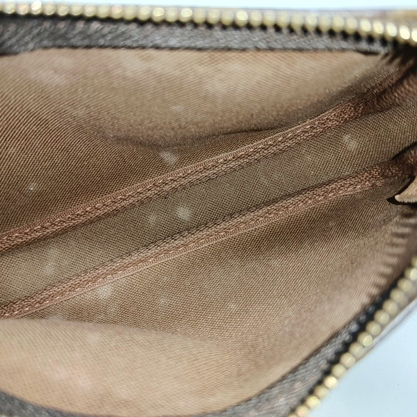 ACCESSOIRES Mini Monogram Coated Canvas Brown