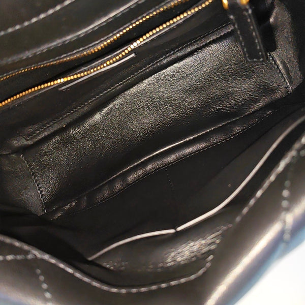 Roman Stud Quilted Lambskin Black