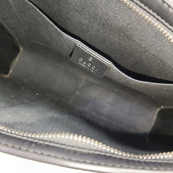 GG Supreme Monogram Coated Canvas Gray