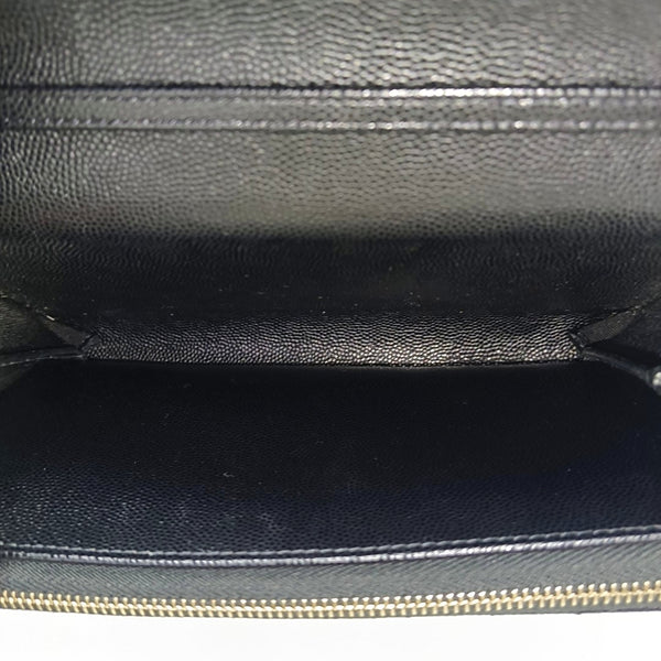 Quilted Grained Calfskin Black