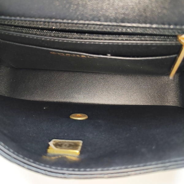 CLASSIC FLAP Small Quilted Lambskin Black