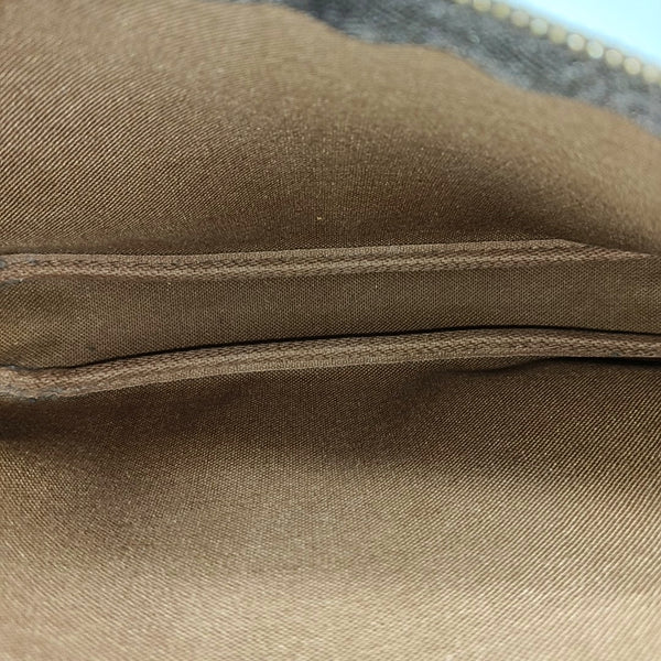 ACCESSOIRES Monogram Coated Canvas Brown