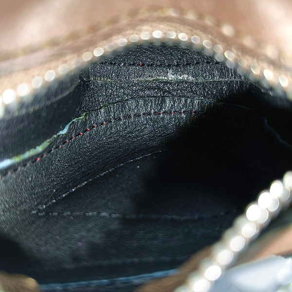 Animals Calfskin Blue Key Pouch