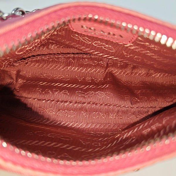 Nylon Shoulder Bag Pink