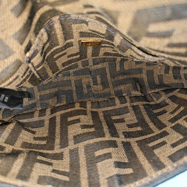 Baguette Mini Fabric Brown
