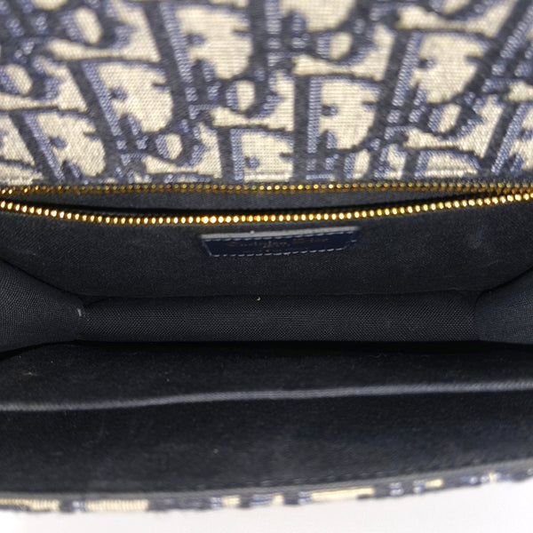 30 Montaigne Oblique Canvas Blue
