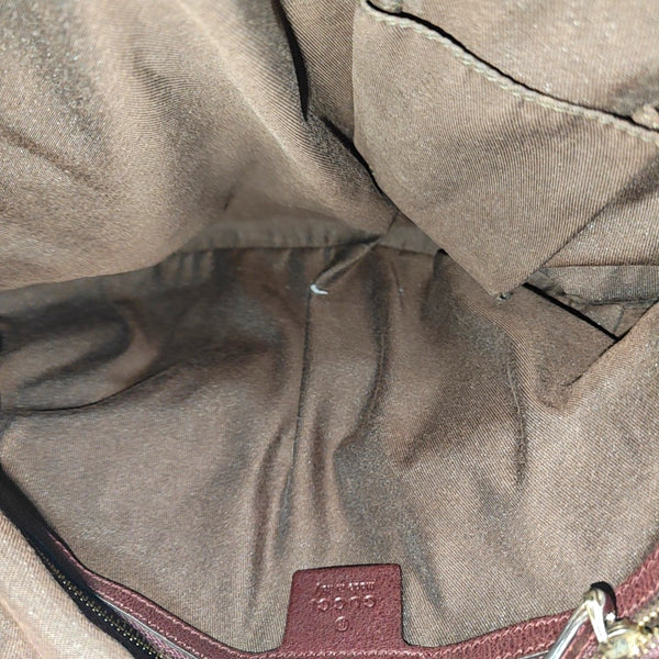 Monogram Canvas Shoulder Bag Beige