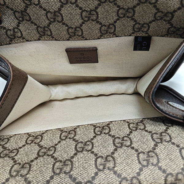 Neo Vintage Small Monogram Coated Canvas Beige