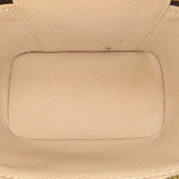 NICE Super Mini Monogram Coated Canvas Brown