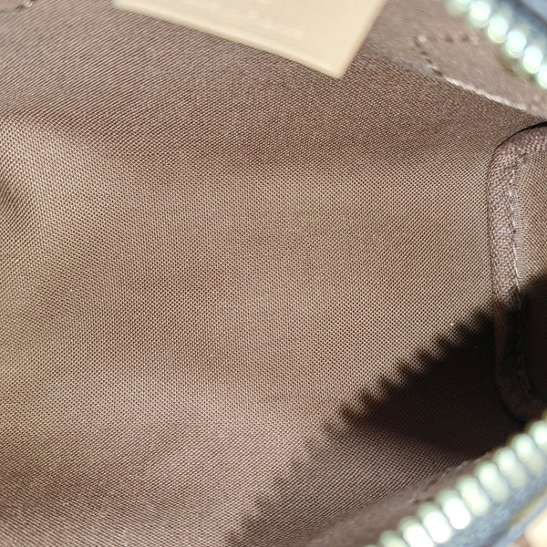 SPEEDY Nano Monogram Coated Canvas Brown