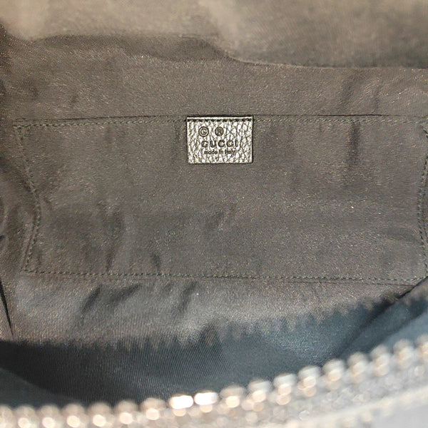 Monogram Canvas Shoulder Bag Black