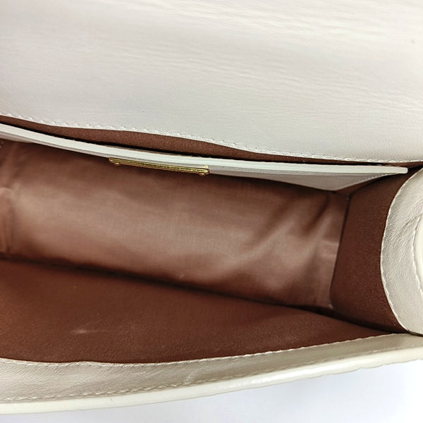 Miu Lady Calfskin White