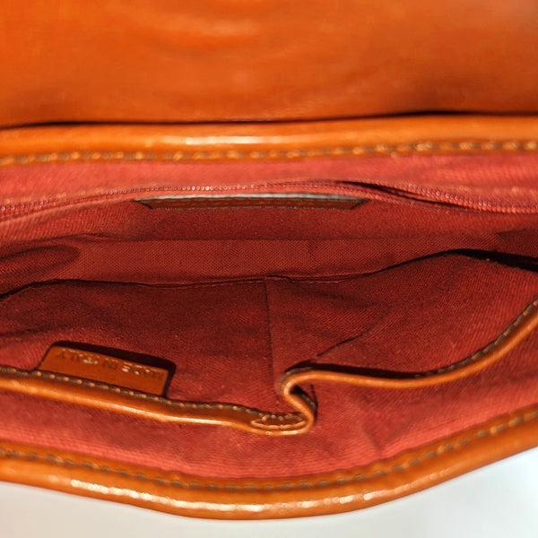 Coated Canvas Shoulder Bag Beige