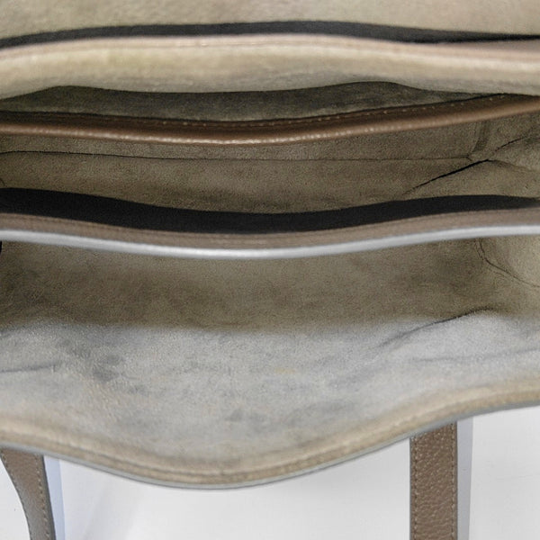 16 Medium Calfskin Gray