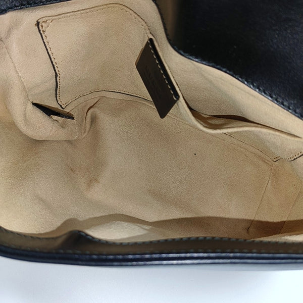 GG Marmont Small Quilted Calfskin Black
