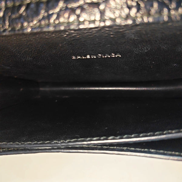 Sharp Calfskin Black