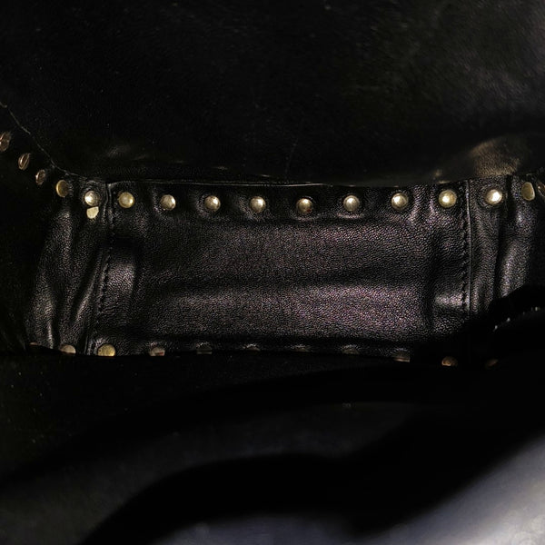 Rockstud Calfskin Beige