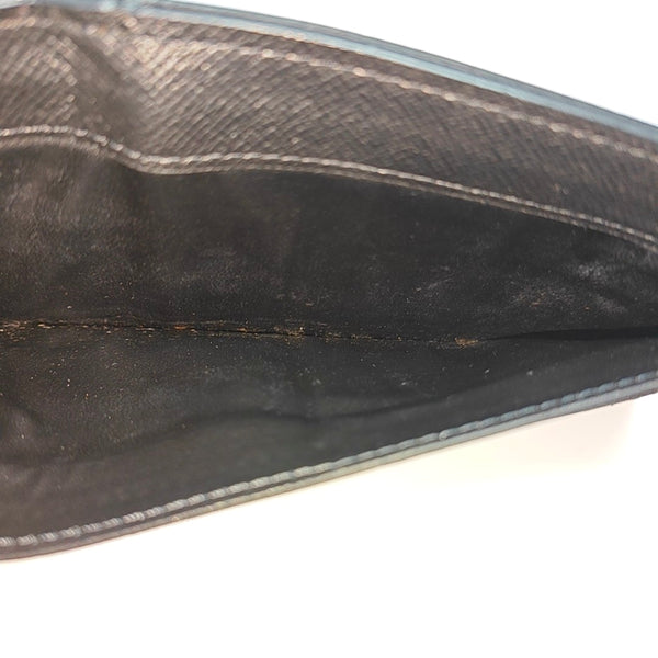 DAMIER EBENE MM Damier Graphite Coated Canvas Gray Wallet