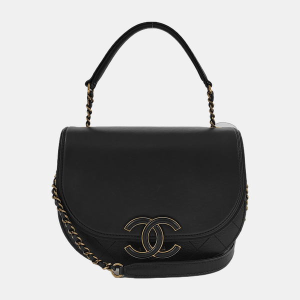 Quilted Calfskin Black