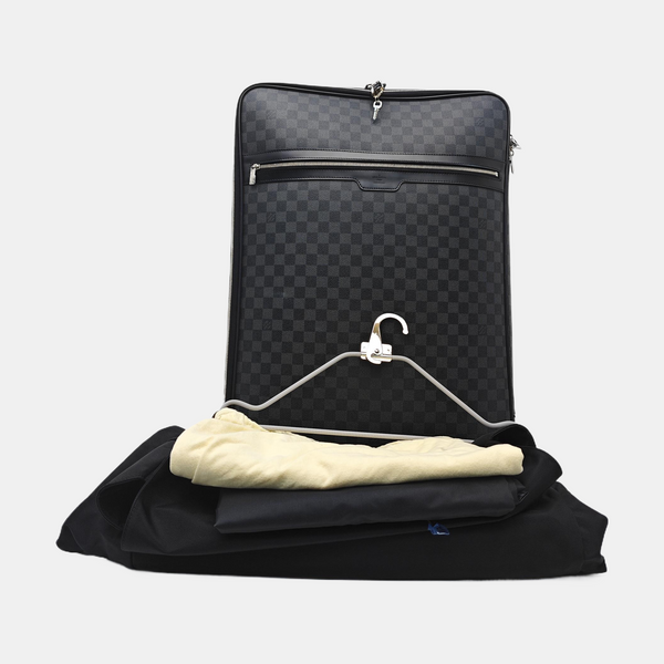 PEGASE 65 Damier Graphite Coated Canvas Black