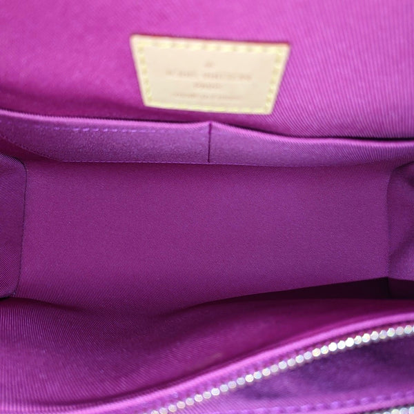 CLUNY PM Monogram Coated Canvas Brown