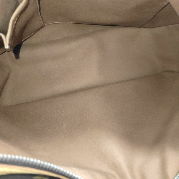 TULUM PM Monogram Coated Canvas Brown