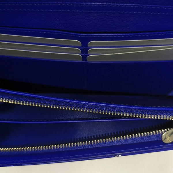 Lady Dior Small Cannage Patent Leather Blue