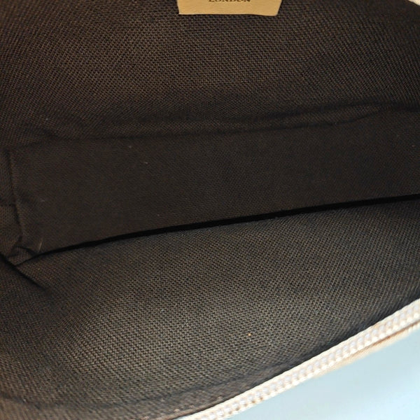 Canvas Top Handle Bag Beige