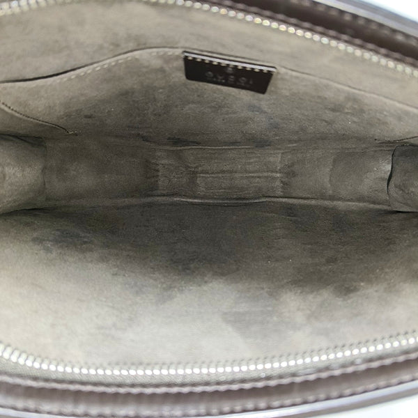 GG Supreme Monogram Coated Canvas Black