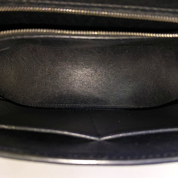 Hourglass Small Calfskin Black