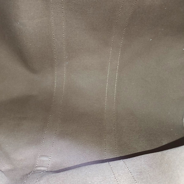 KEEPALL 45 Monogram Coated Canvas Brown