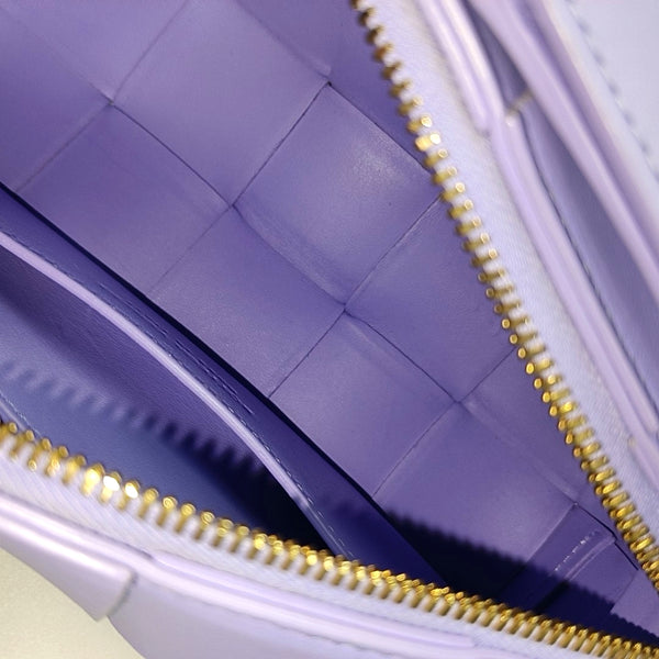 Intrecciato Small Lambskin Purple