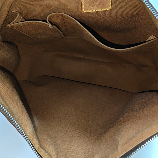 TULUM GM Monogram Coated Canvas Brown