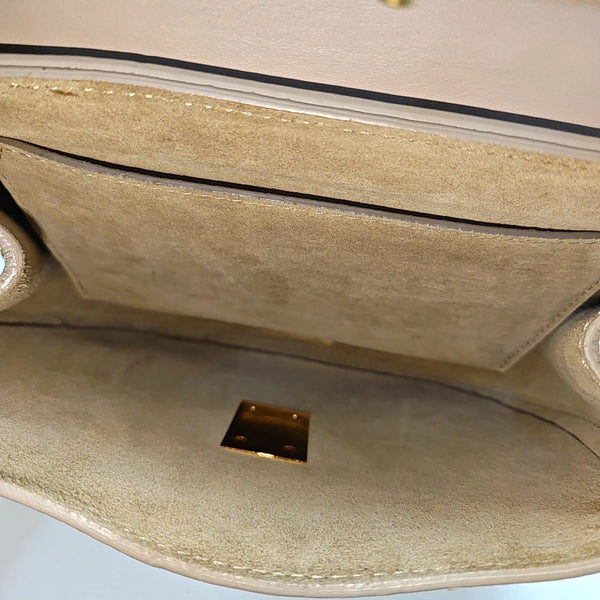 Drew Medium Calfskin Gold