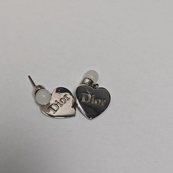 Metal Silver Stud Earrings