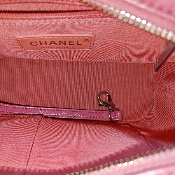 GABRIELLE Small Quilted Calfskin Red