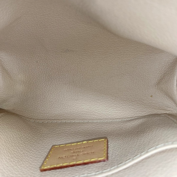 COSMETIC PM Monogram Coated Canvas Brown