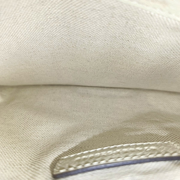 Ophidia Mini Monogram Coated Canvas Beige