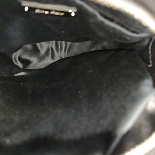 Matelassé Quilted Lambskin Black