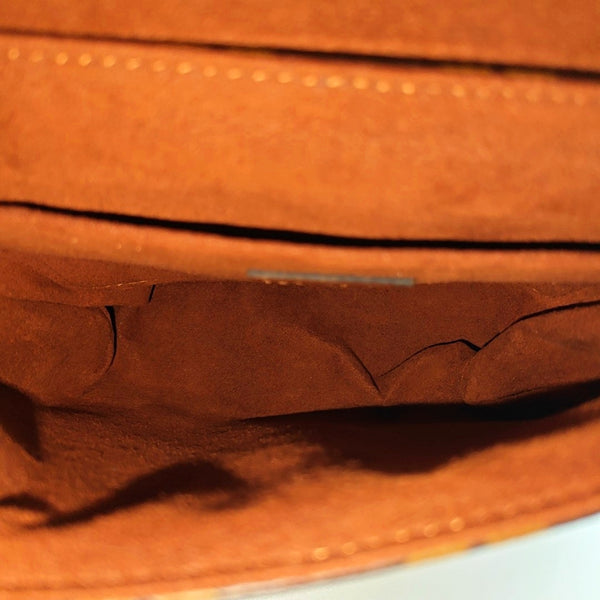 LOCKY BB Monogram Coated Canvas Brown